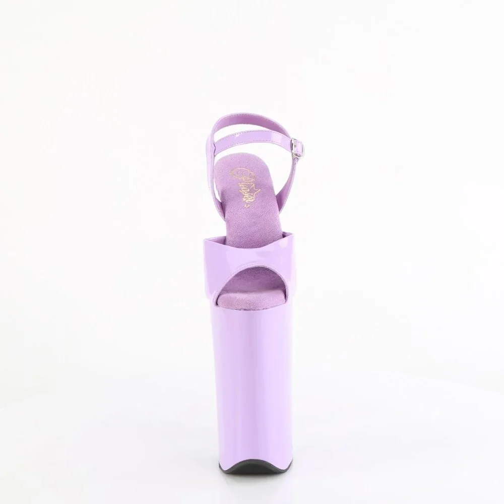 Pleaser Beyond 009 Lavender Platform High Heel Sandals - Picture 5 of 5